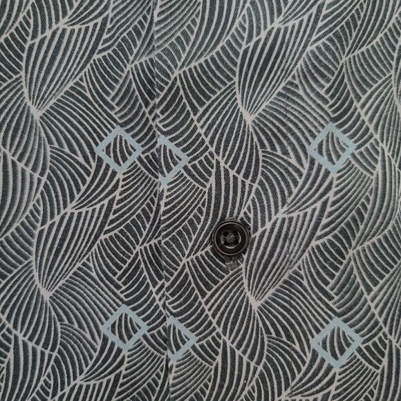 Chereskin Mens Button Up Multi-Color Size Medium 100% Cotton Long Sleeve Collar - Picture 10 of 12